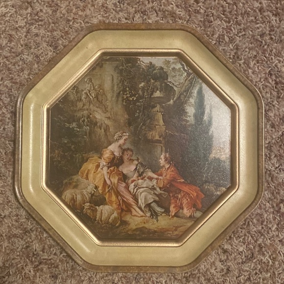 Vintage Loose-Wiles “The Nest” Sunshine Biscuit Metal Tin - Picture 1 of 3